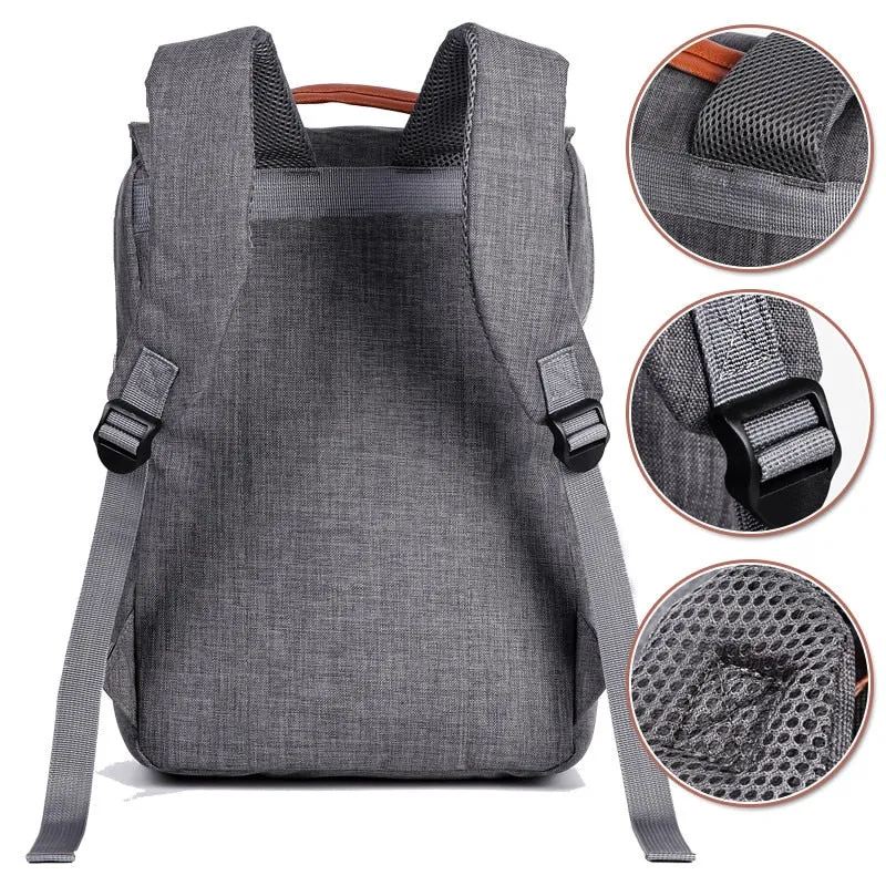 021 Vintage Men Women Canvas Backpacks School Bags for Teenagers Boys