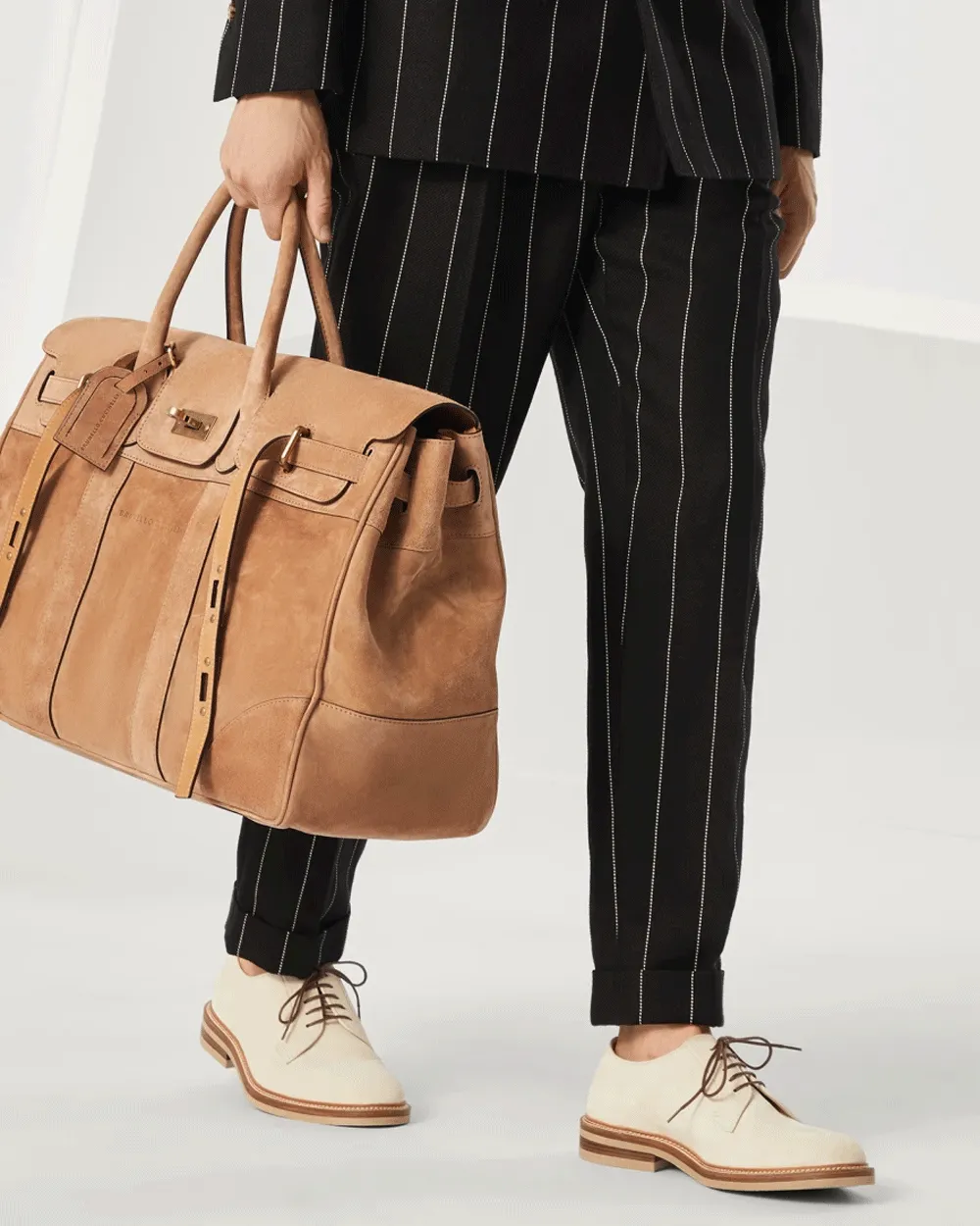 Biscotto Calfskin Country Bag