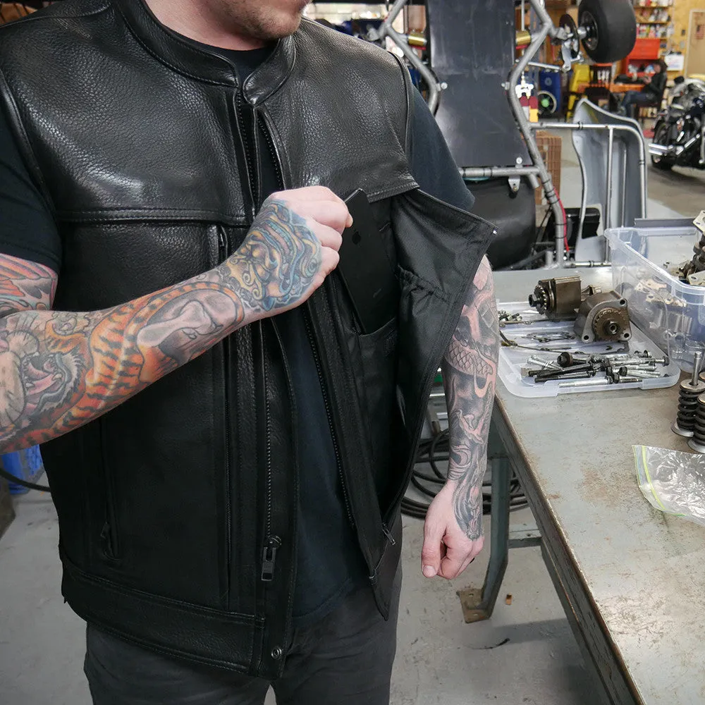 CANUCK - Motorcycle Leather Vest