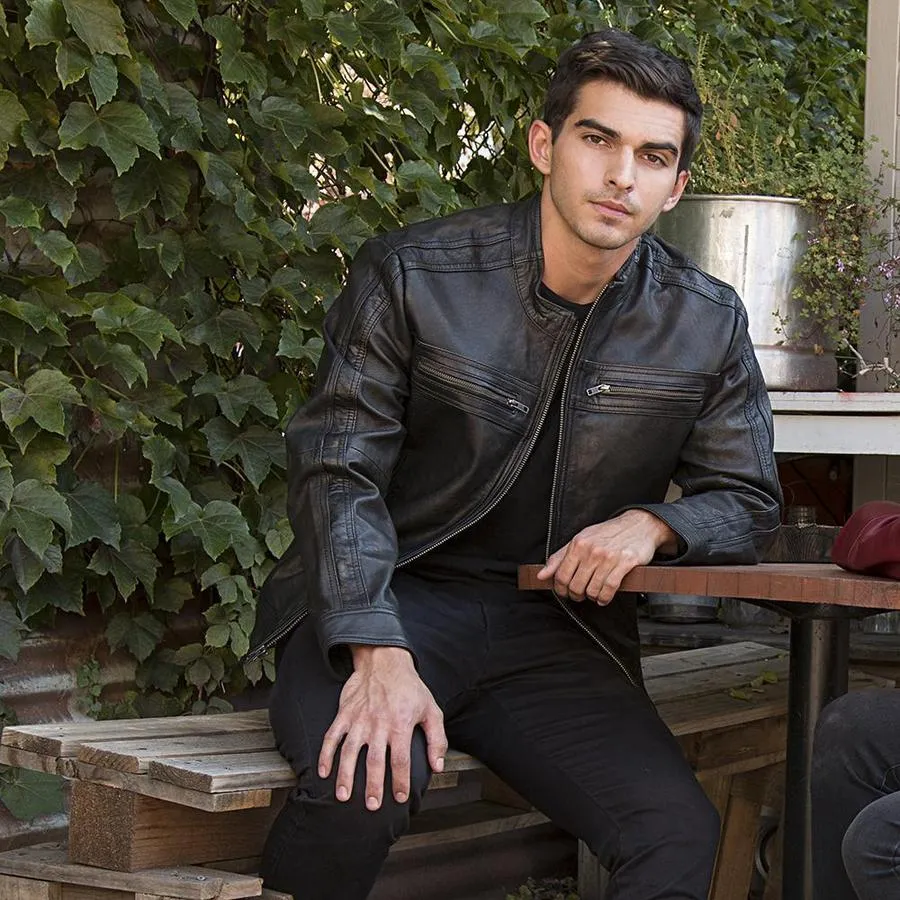 CRUISER - MEN'S LEATHER JACKET
