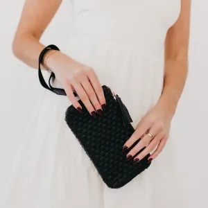 Emma Woven Clutch Wristlet by Pretty Simple