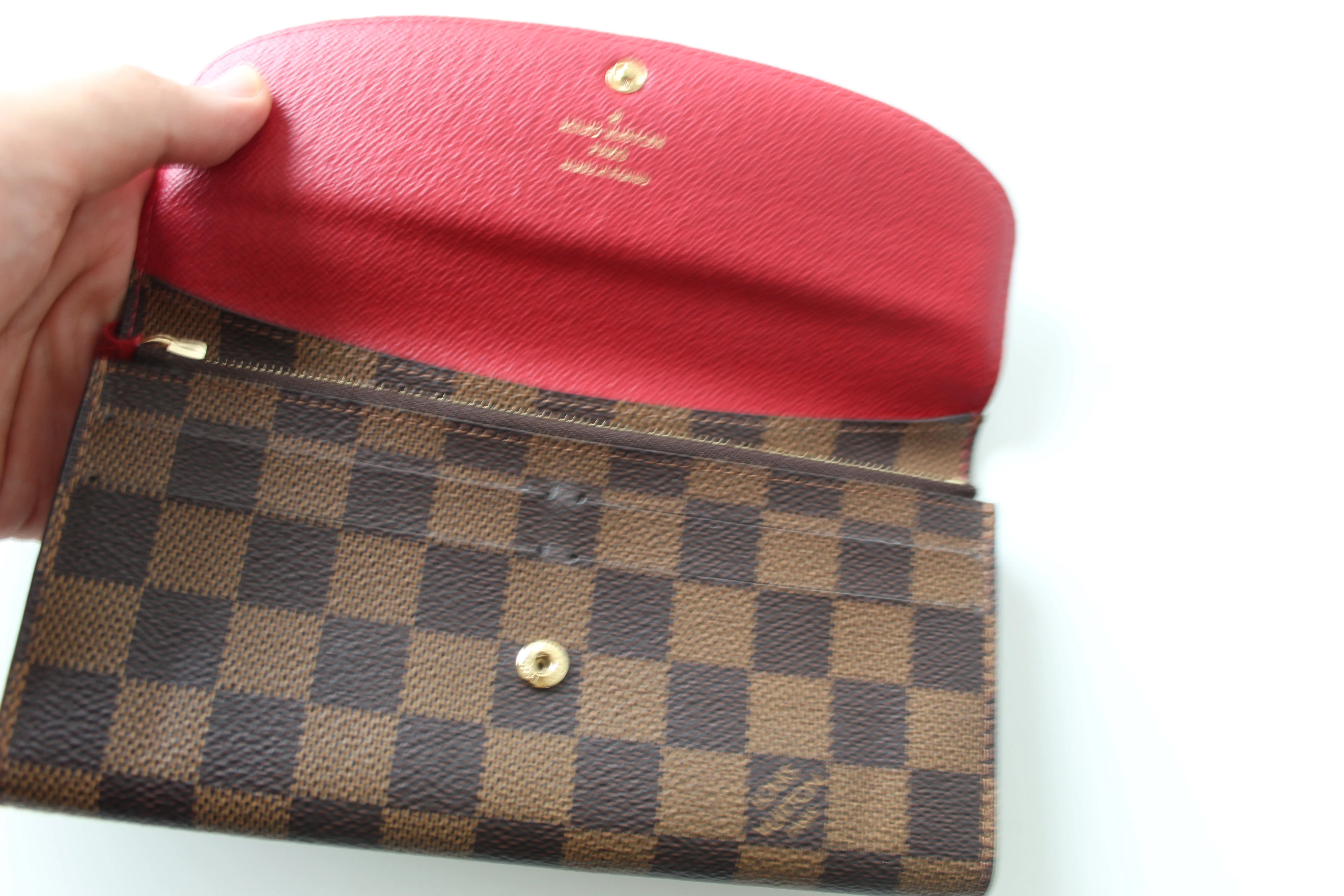 Louis Vuitton Red Emilie
