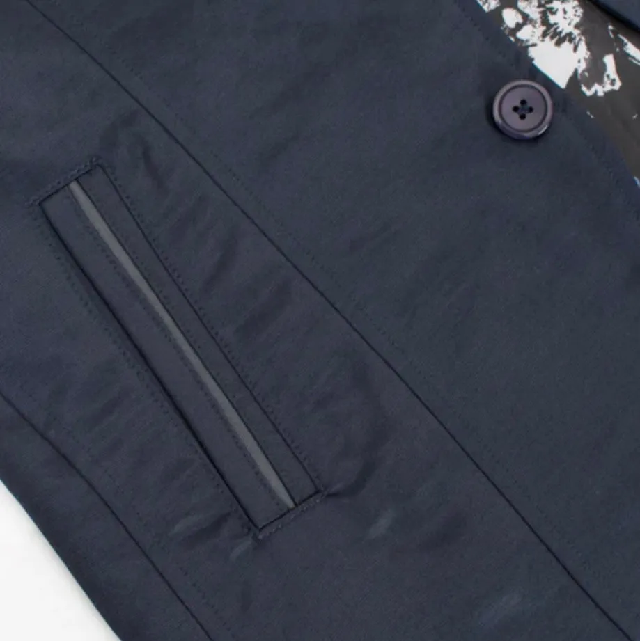 Men's Western Navy Blazer