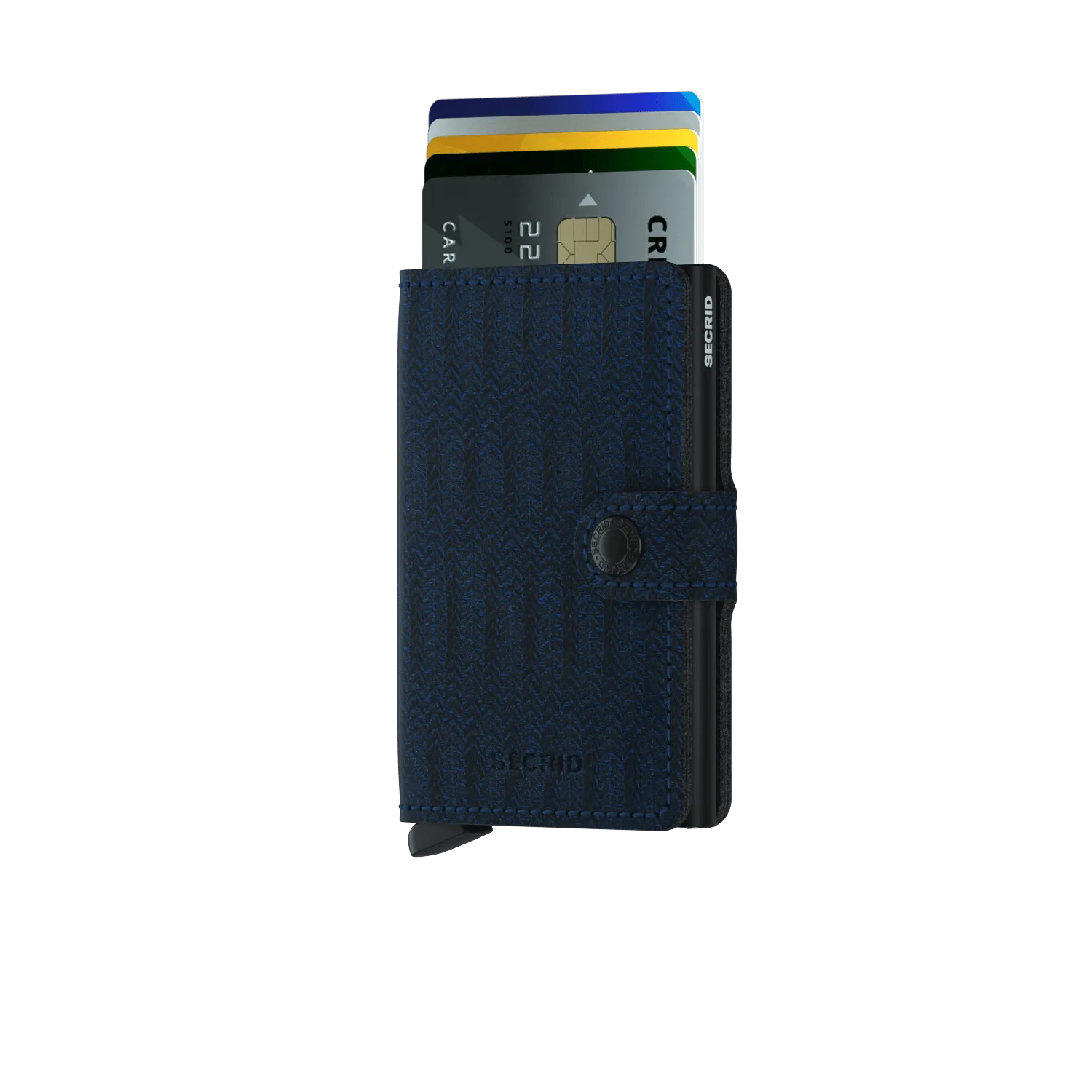 Miniwallet Dash Navy RFID Secure