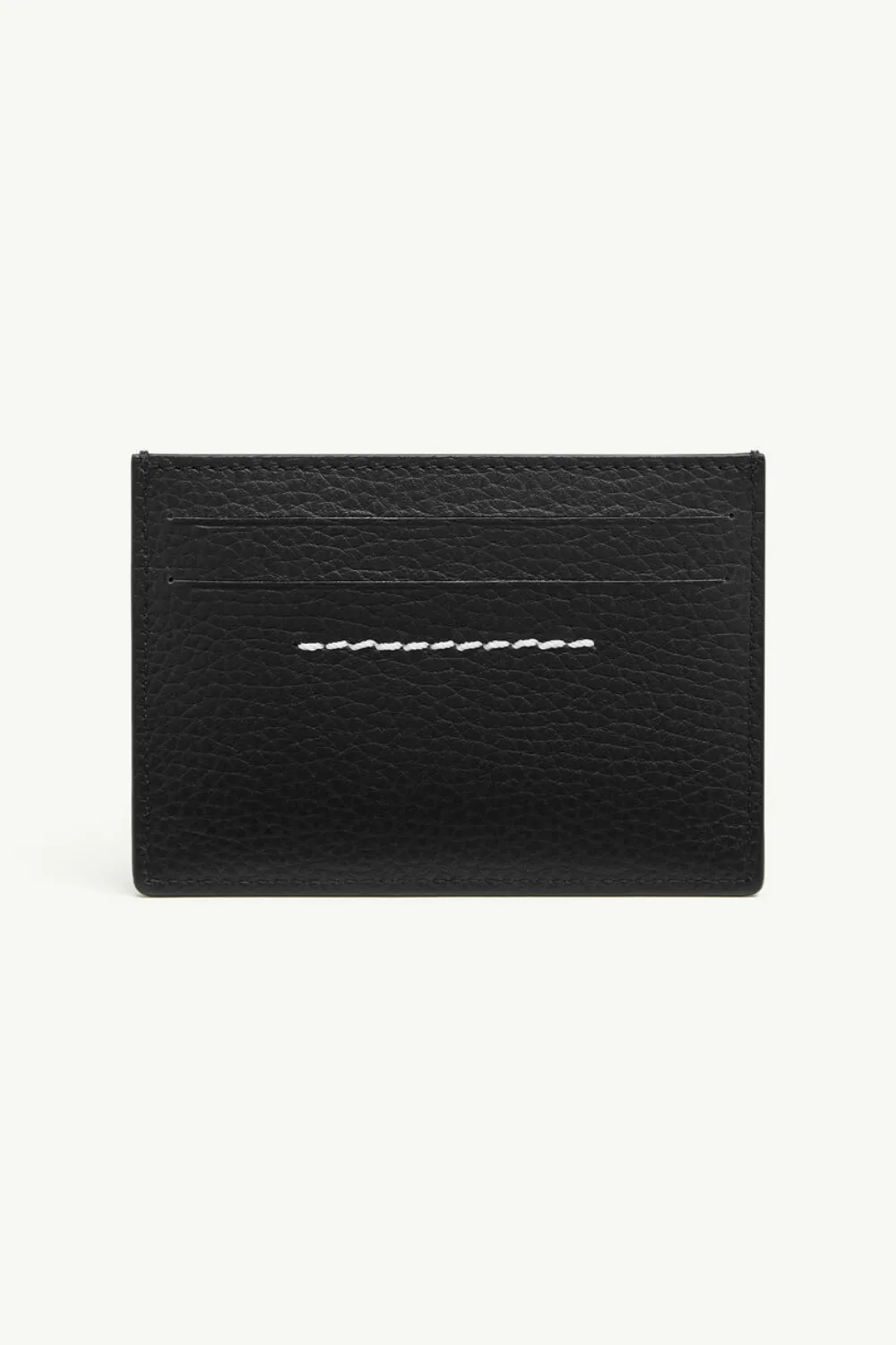 MM6 Maison Margiela Grainy Leather Cardholder