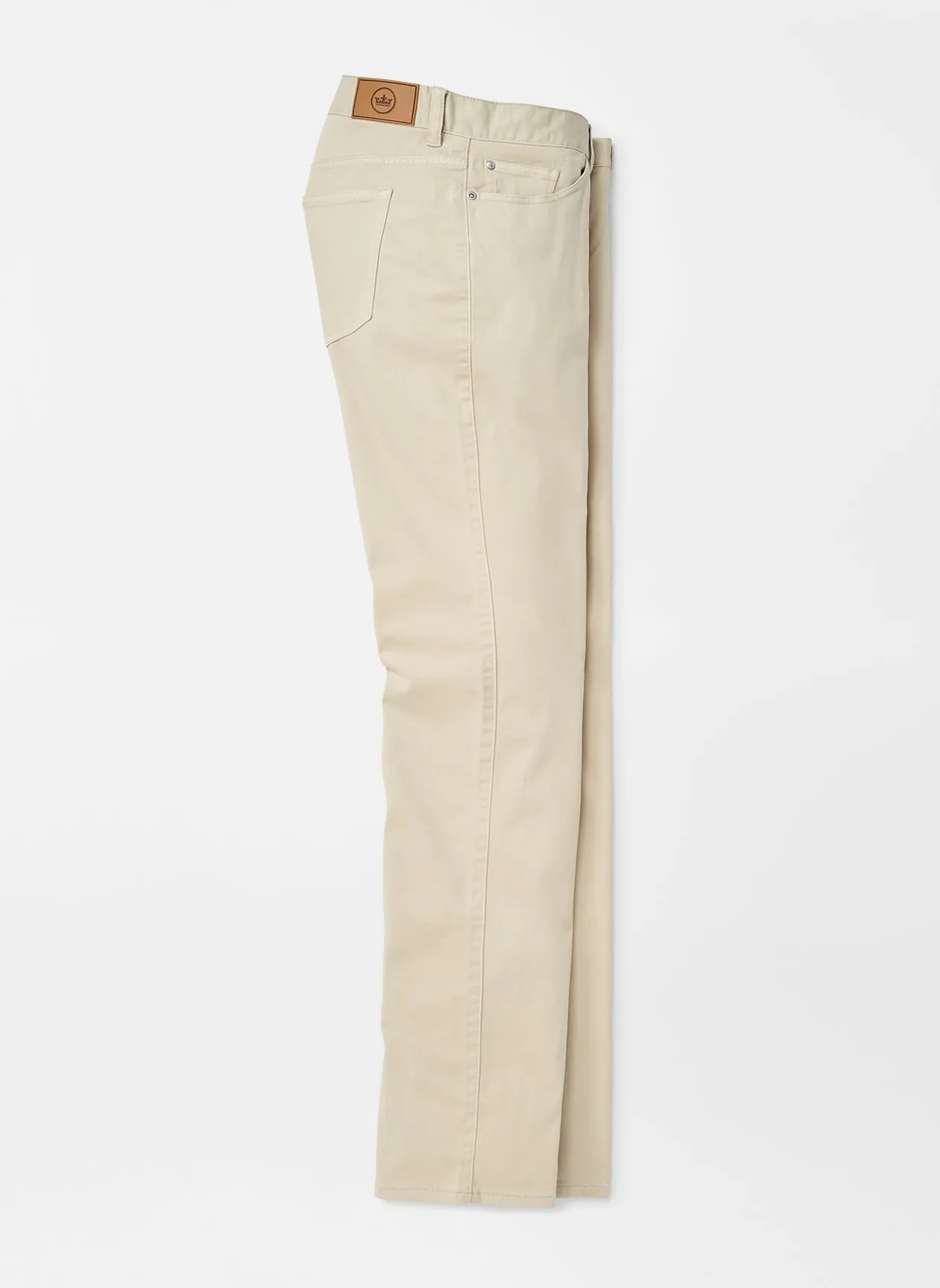 Peter Millar- Ultimate Sateen Five-Pocket Pant- Sand