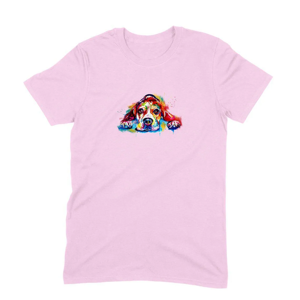 Round Neck T-Shirt (Men) - Droopy Dog Eyes (11 Colours)